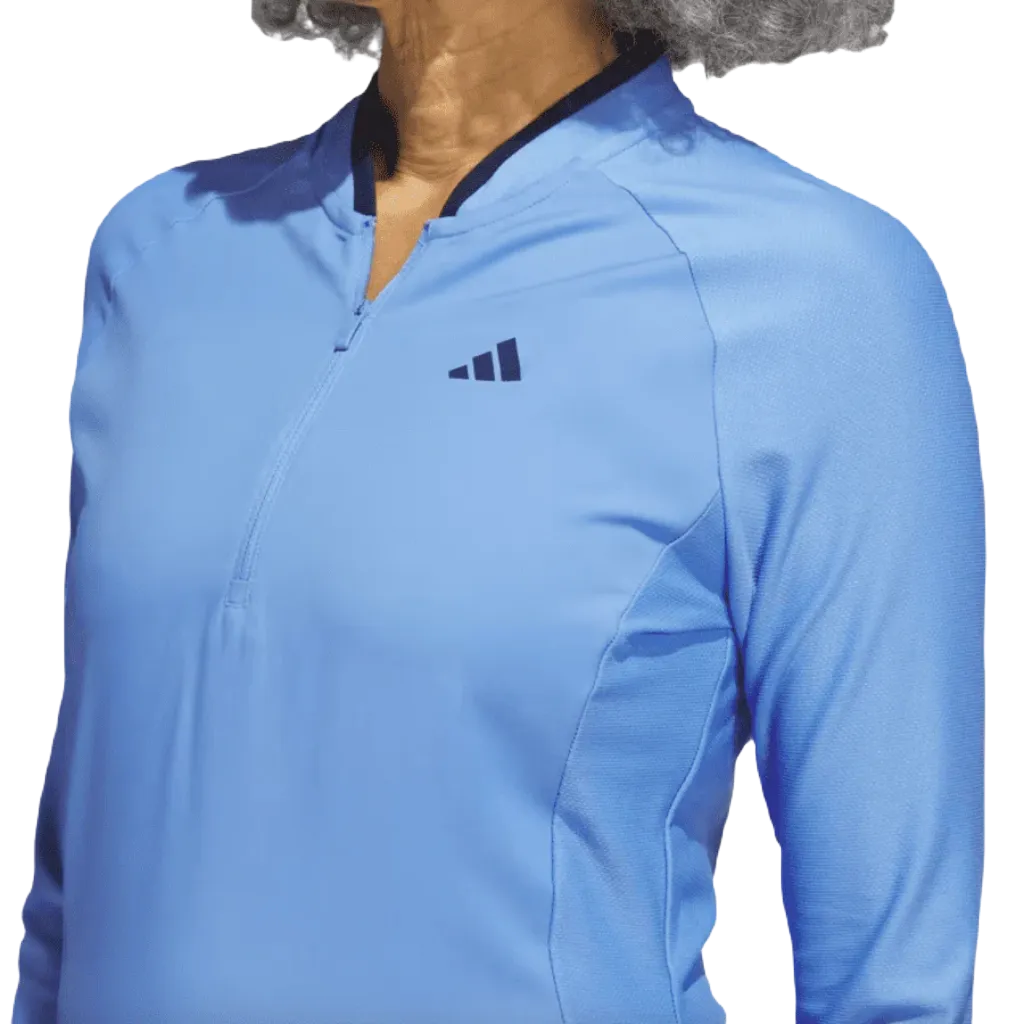 Adidas Long Sleeve Golf Dress - Blue