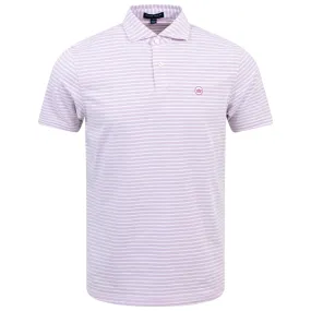 Albatross Tailored Fit Cotton Pique Polo Valencia Pink - SS24