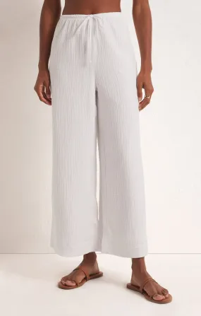 Barbados Gauze Pants in White