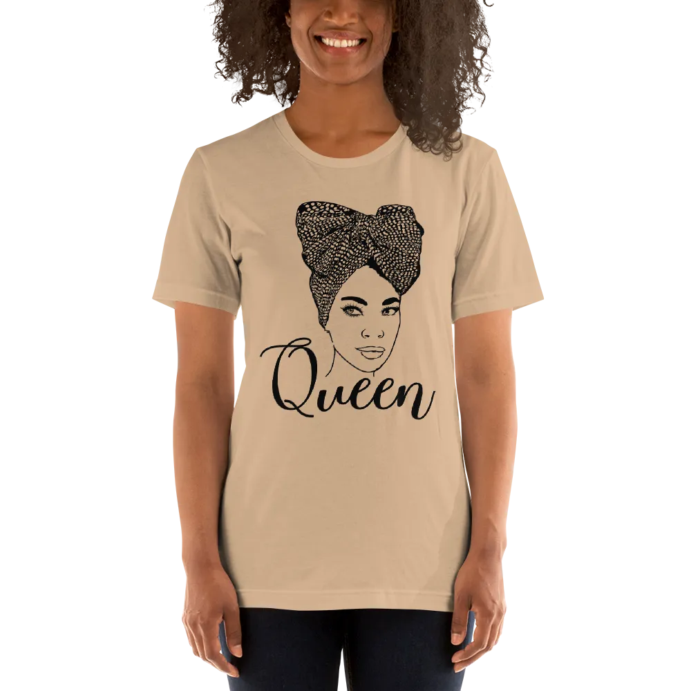 Black Queen Short-Sleeve Unisex T-Shirt