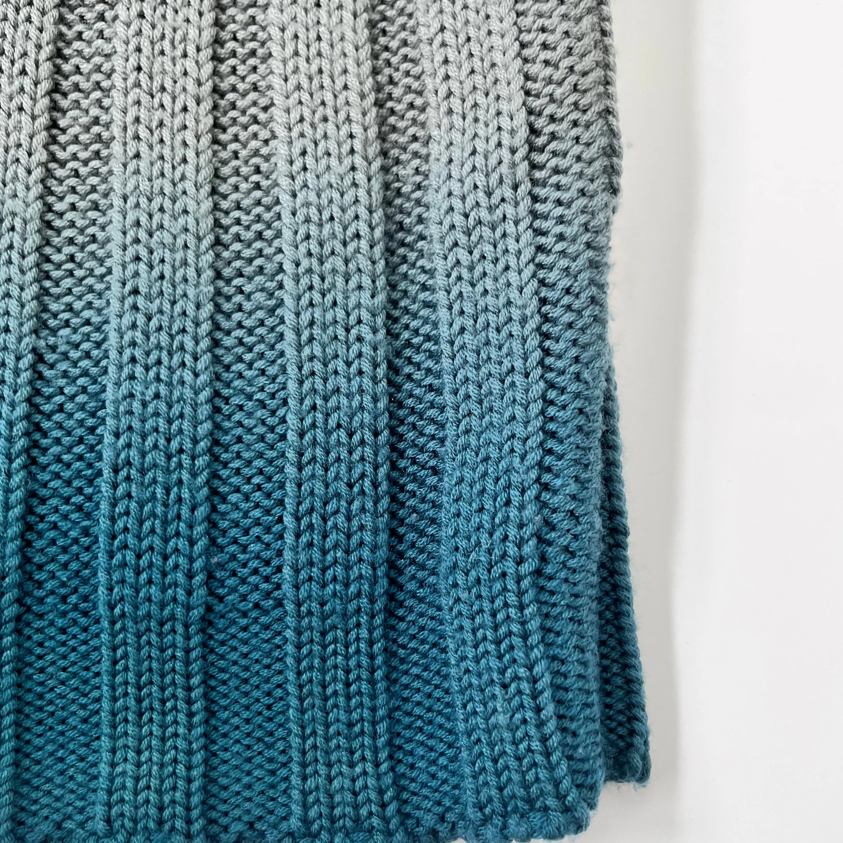 Bonpoint Grey And Blue Ombre Jumper: 8 Years