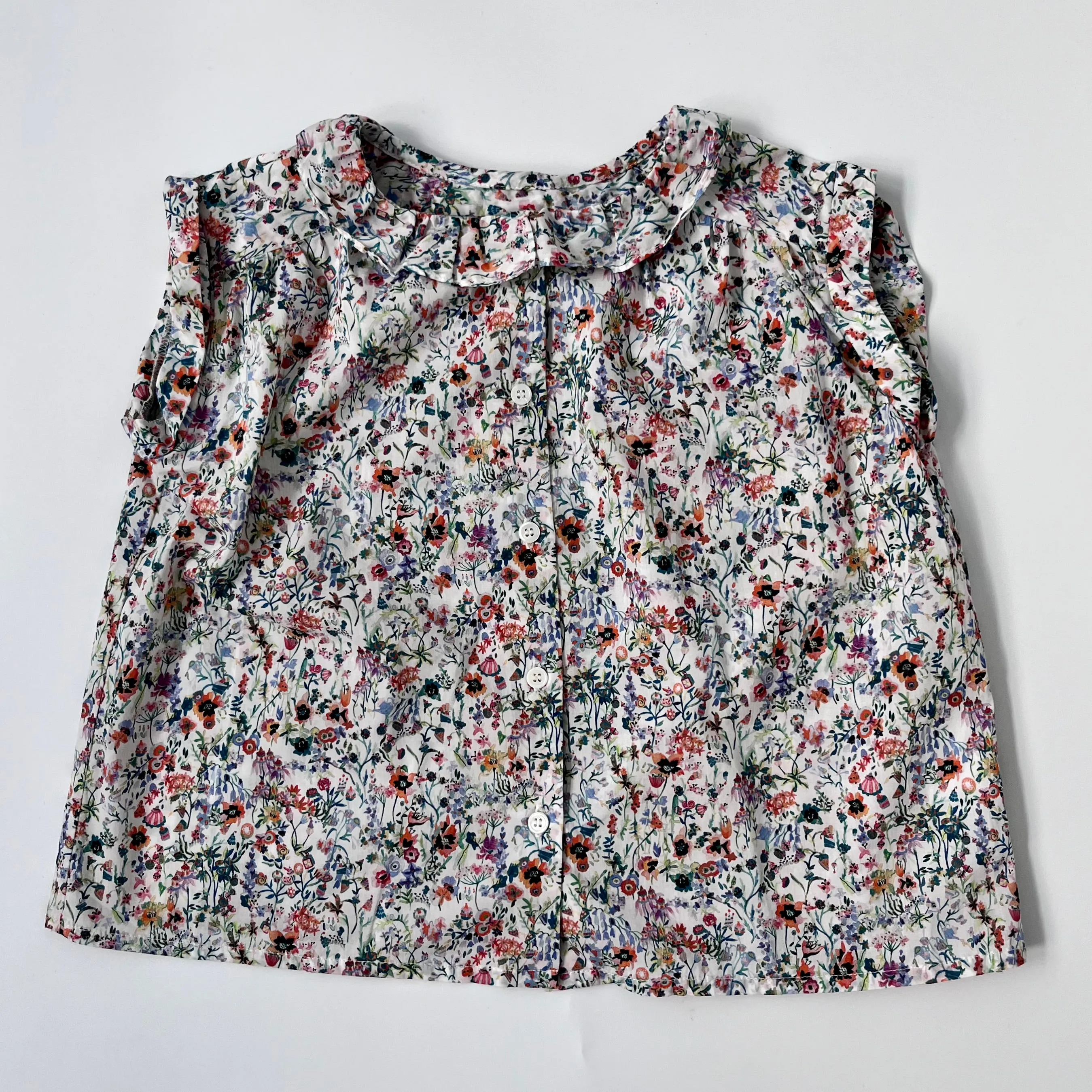 Bonton Liberty Print Cotton Blouse: 10 Years