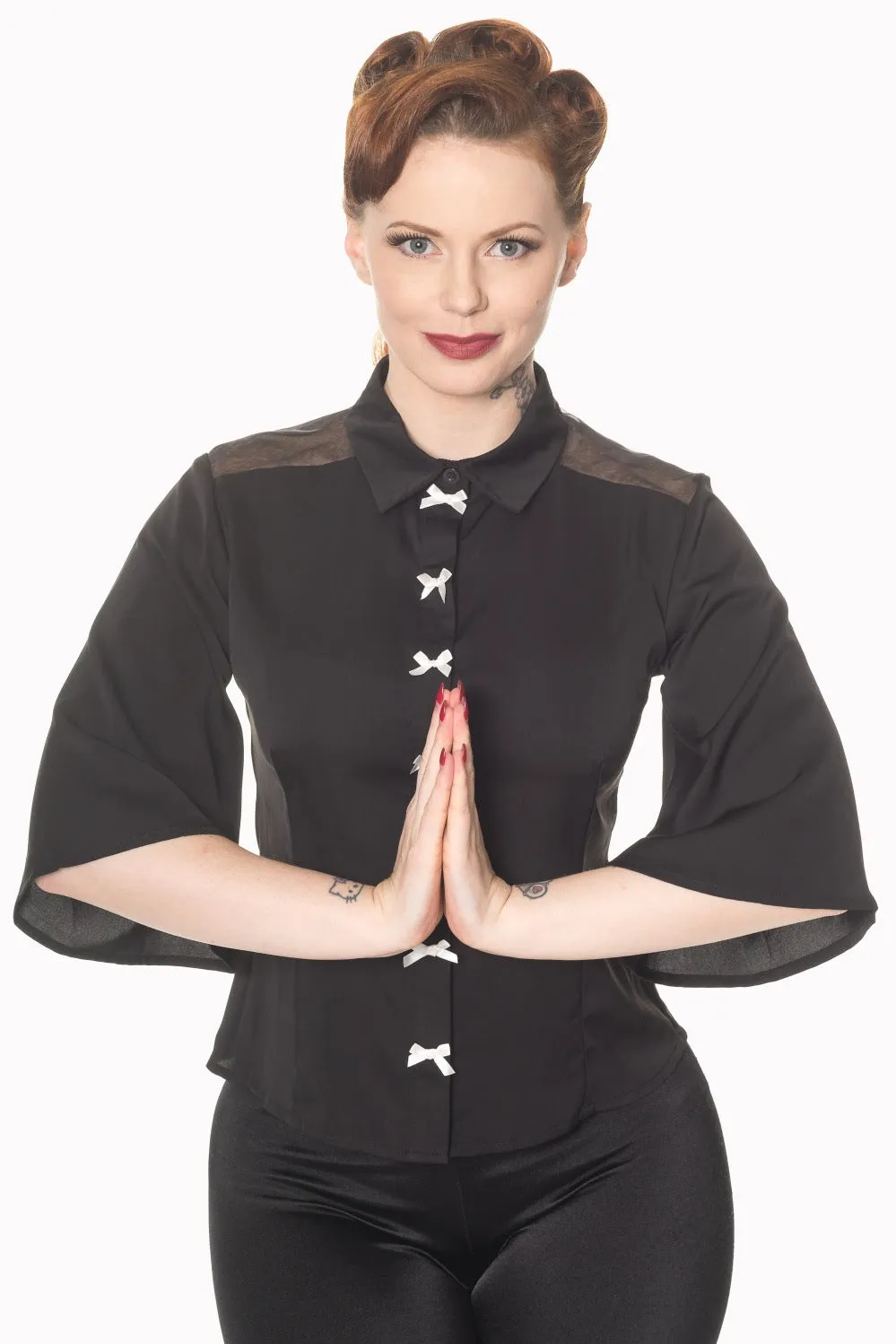 BOWS DELIGHT BLOUSE