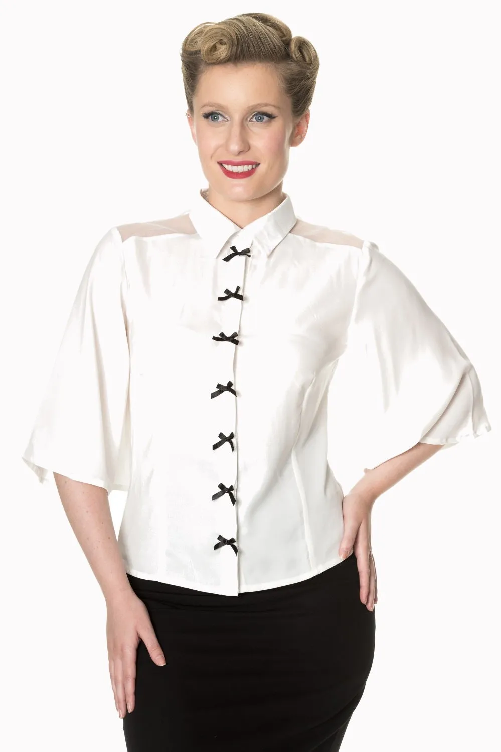 BOWS DELIGHT BLOUSE