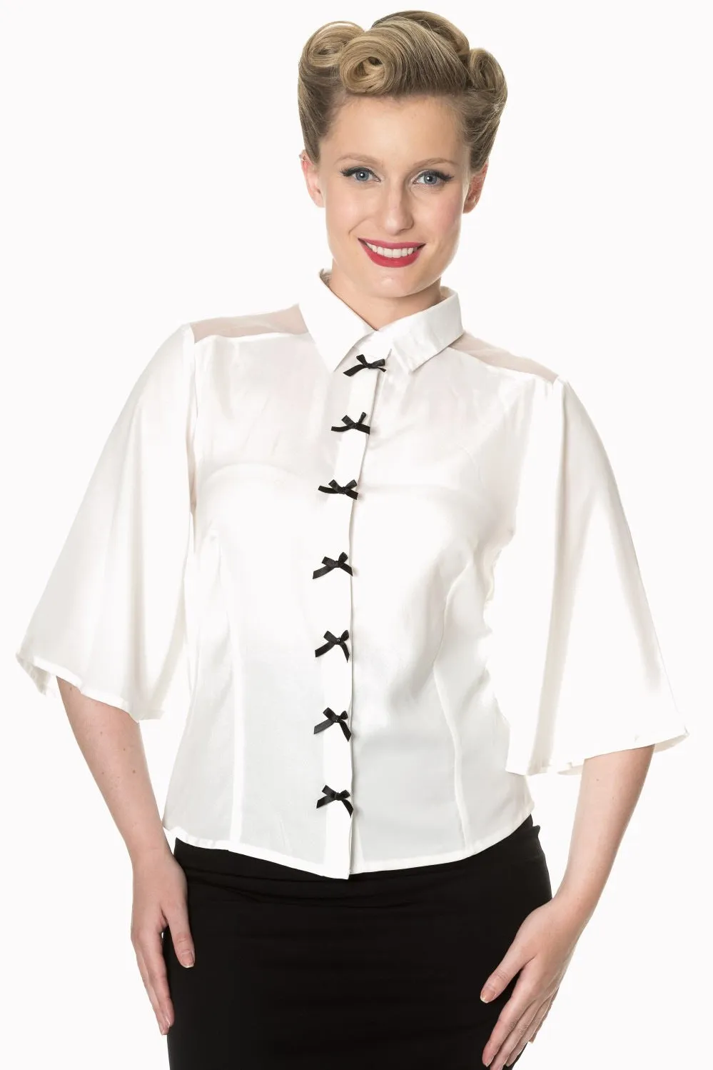 BOWS DELIGHT BLOUSE