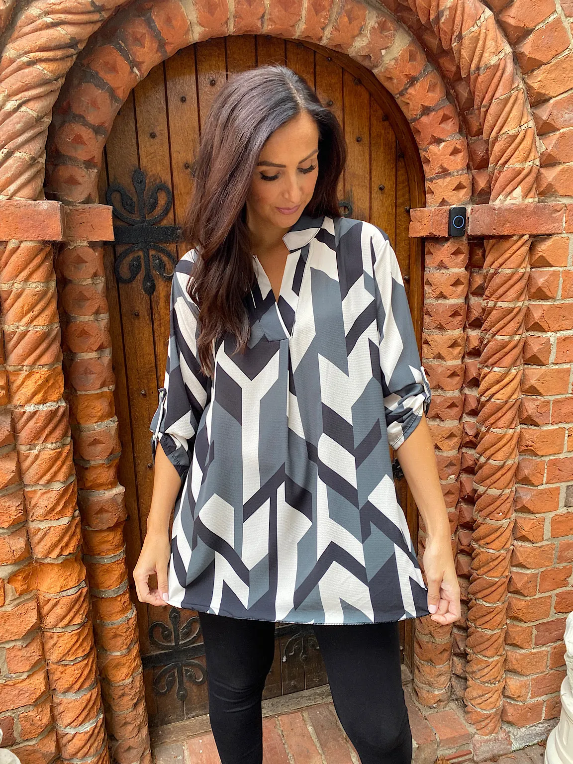 Chevron Blouse Kris