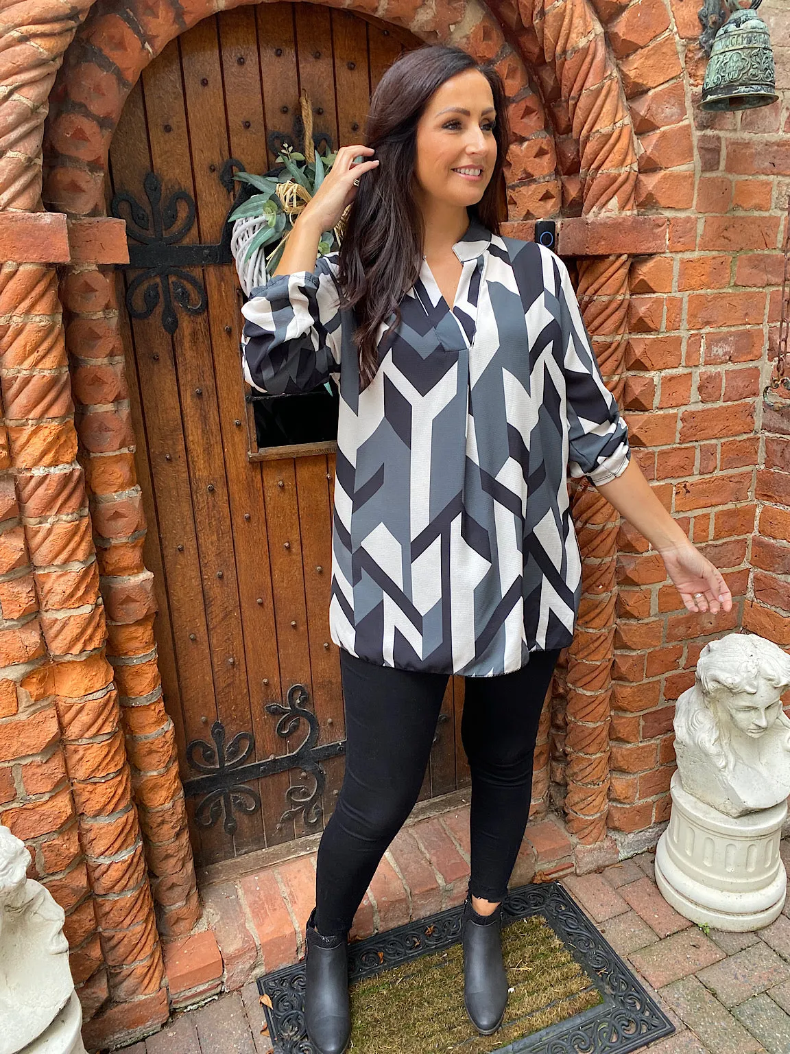 Chevron Blouse Kris