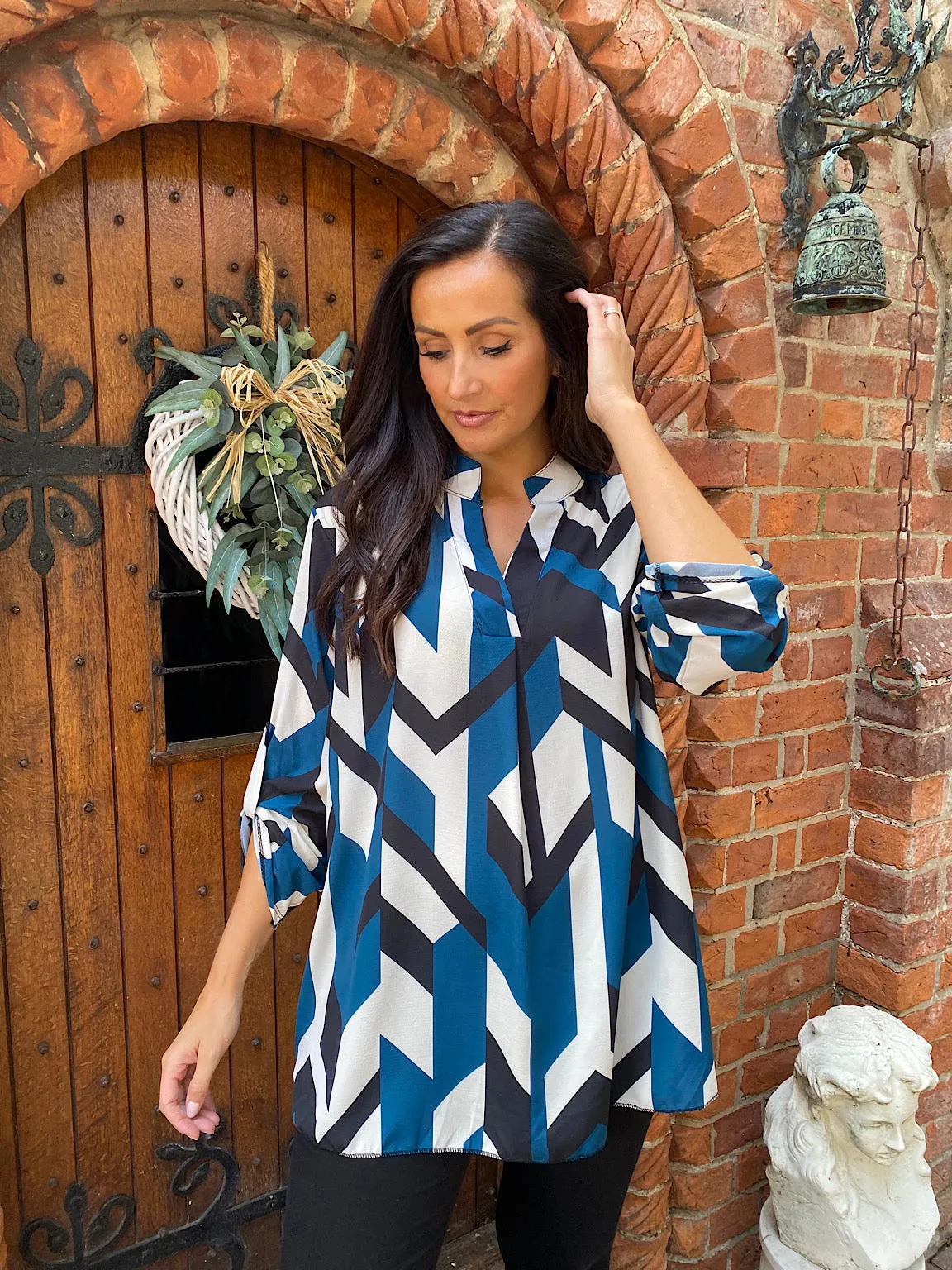 Chevron Blouse Kris