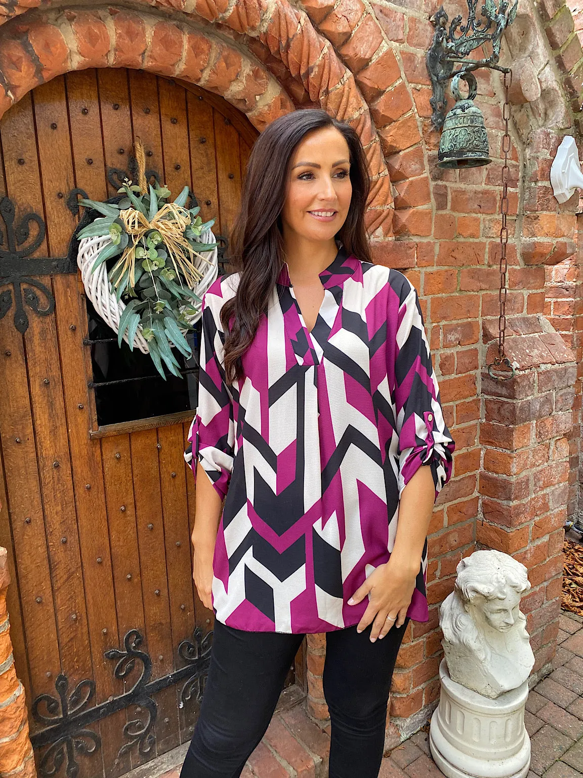 Chevron Blouse Kris