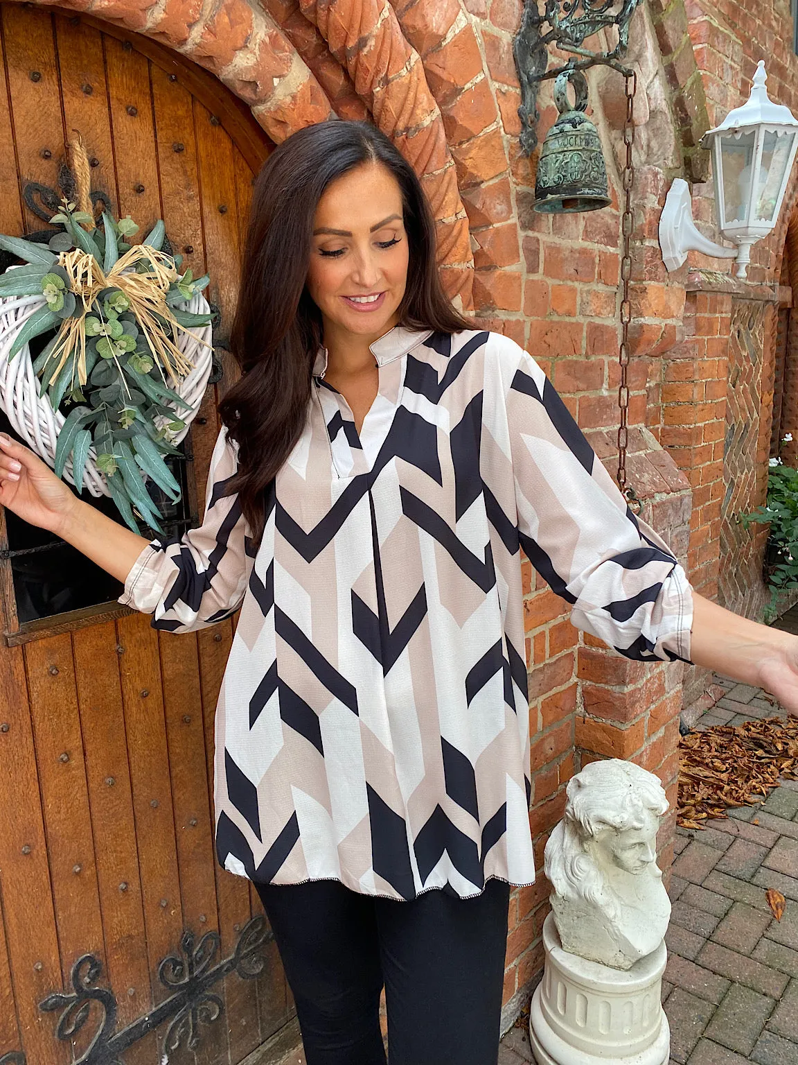 Chevron Blouse Kris