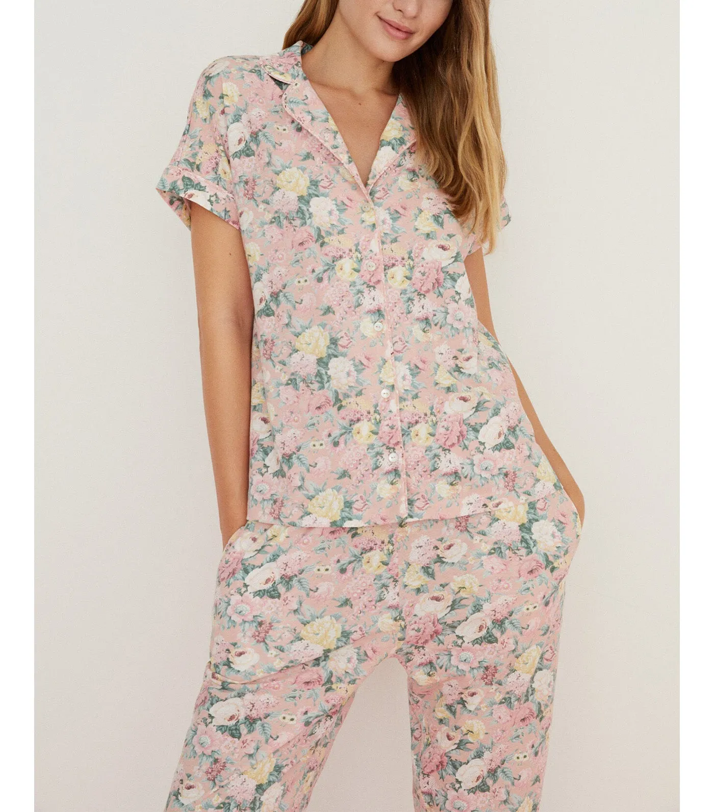 Classic Pajamas Set Pink