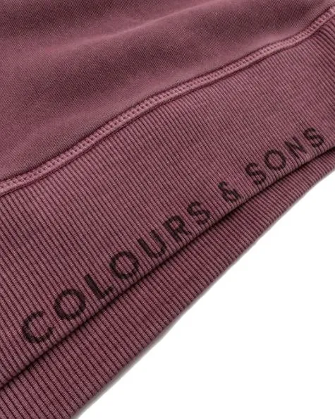 Colours & Sons Serafino Hoody Wild Ginger Wash