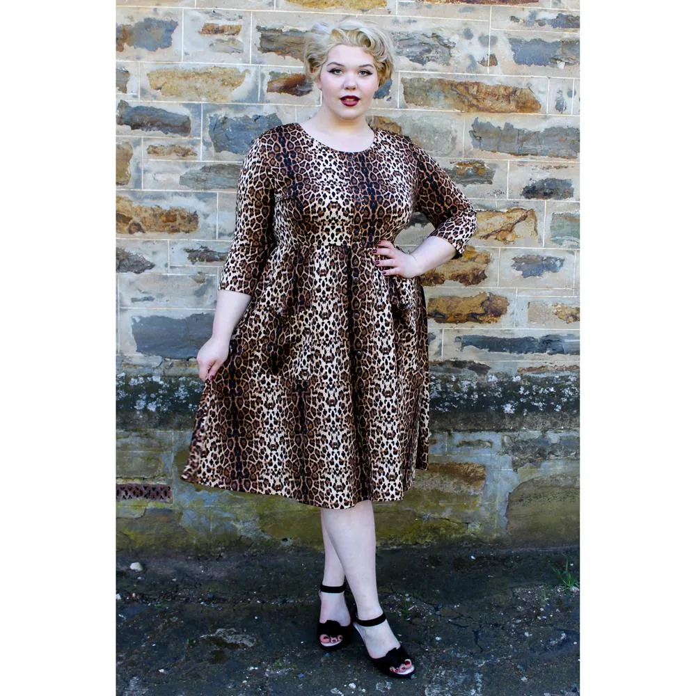 Cutesy Leopard Dress