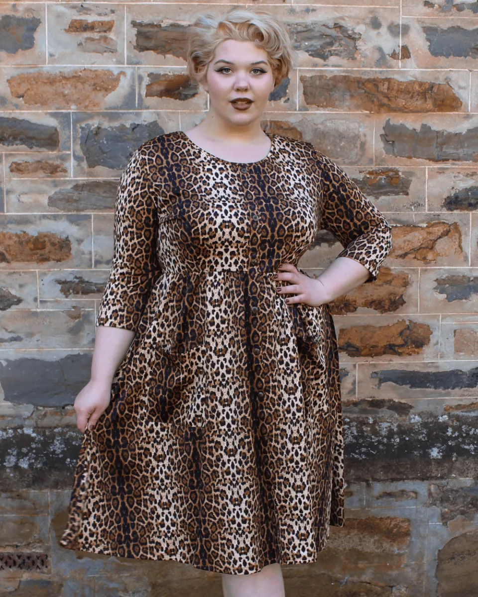 Cutesy Leopard Dress