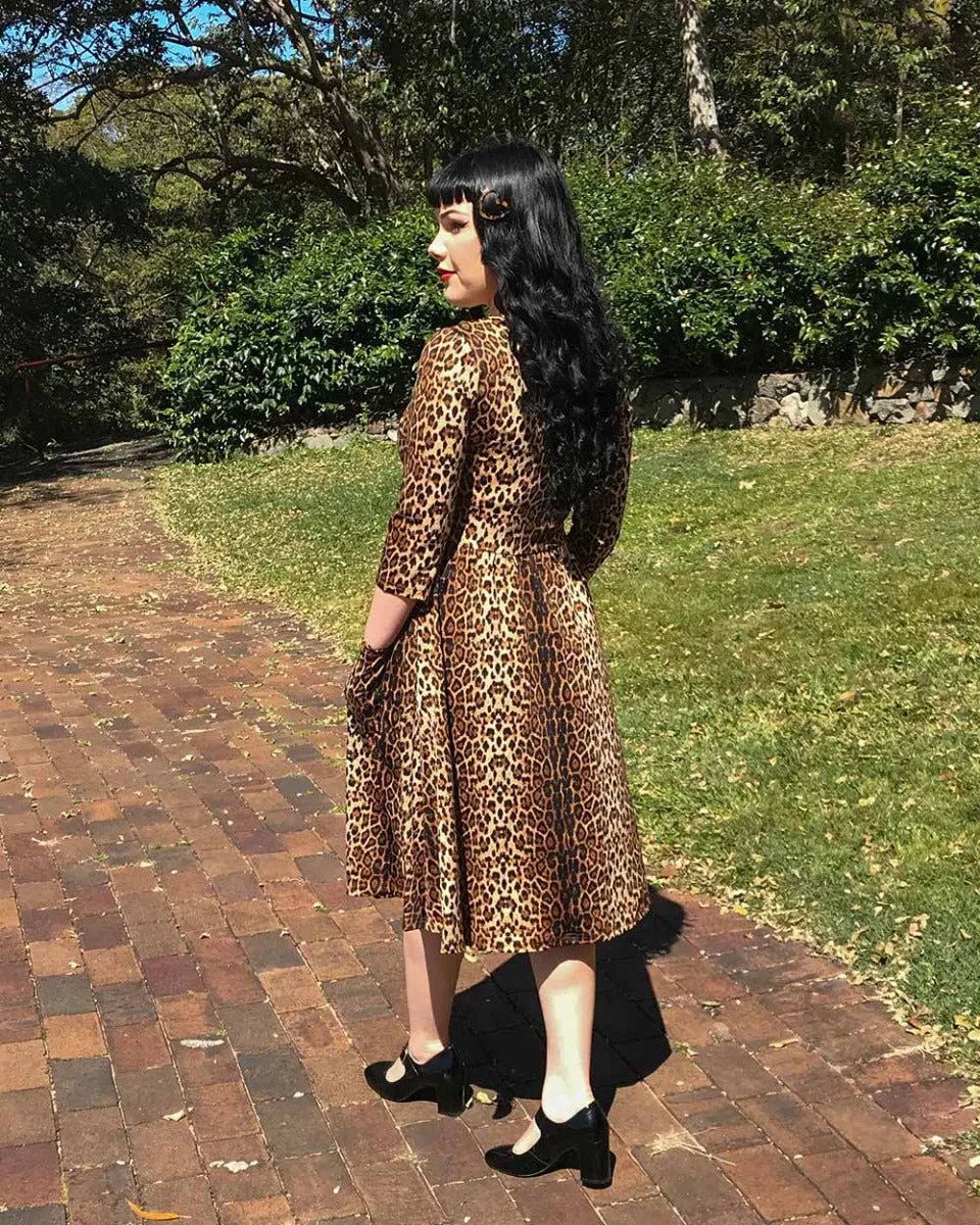 Cutesy Leopard Dress