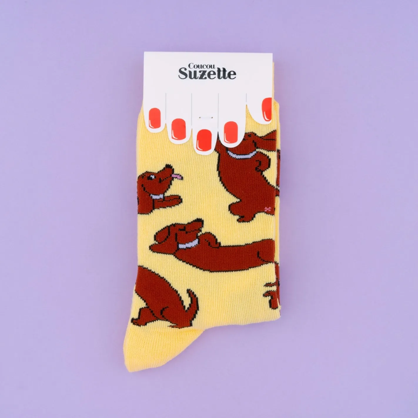 DACHSHUND PARTY SOCKS