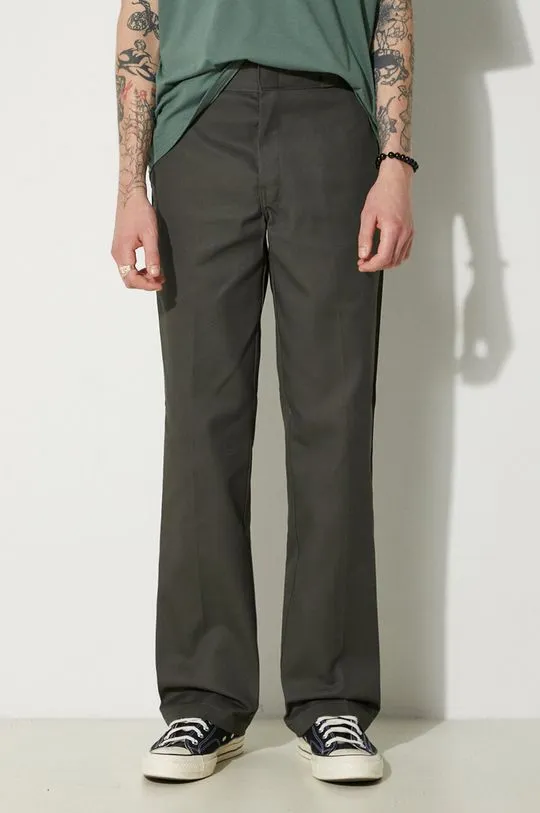 Dickies trousers Dickies 874 Work Pant DK0A4XK6OGX men's green color