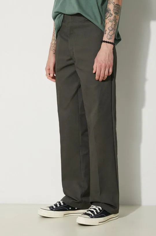 Dickies trousers Dickies 874 Work Pant DK0A4XK6OGX men's green color