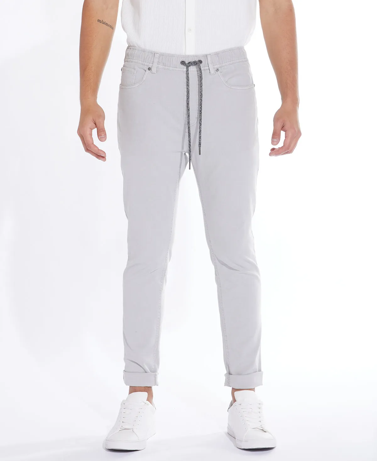 Edwin Slouch Pants (Light Gray)