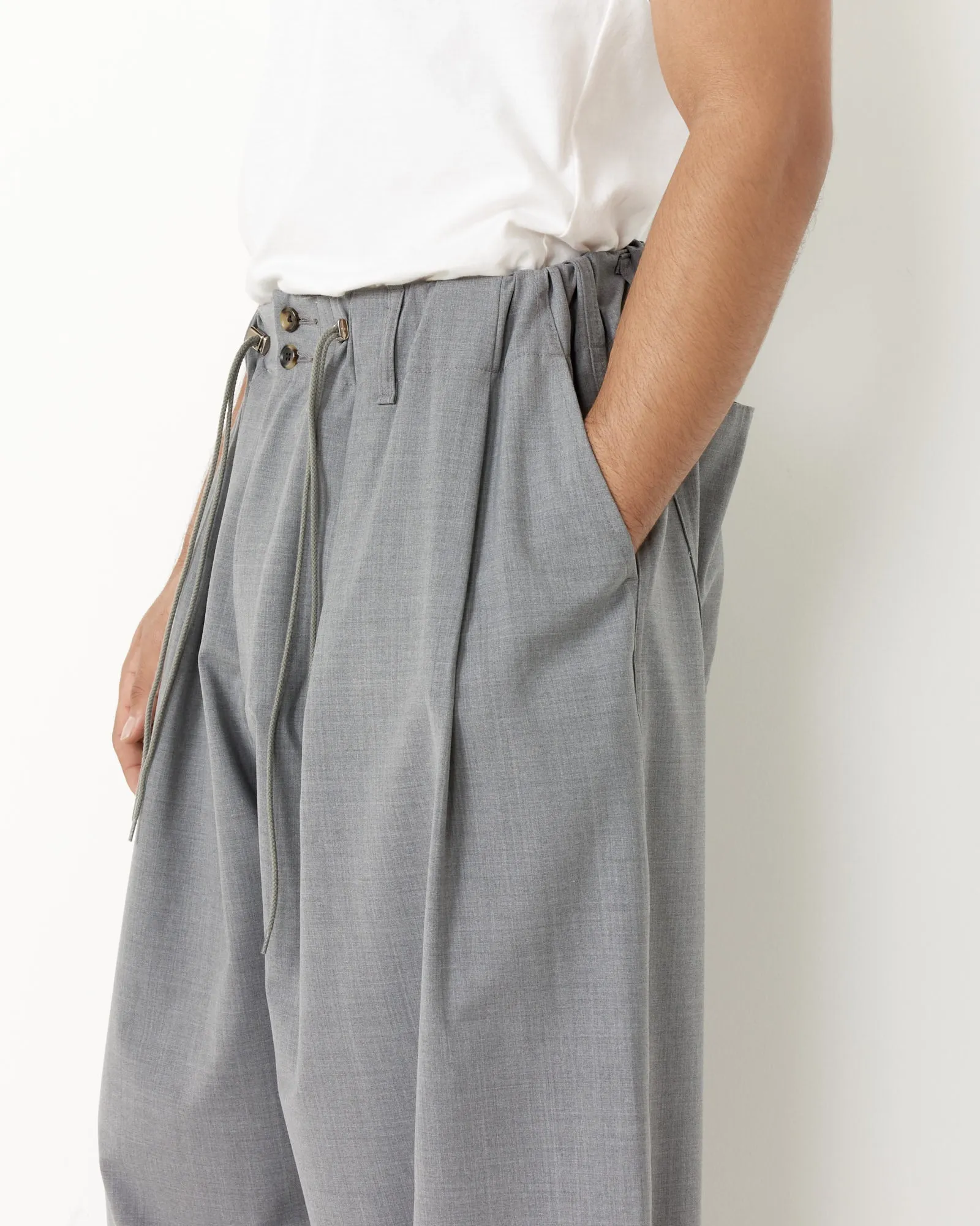 Essential Circular Pants in Grey