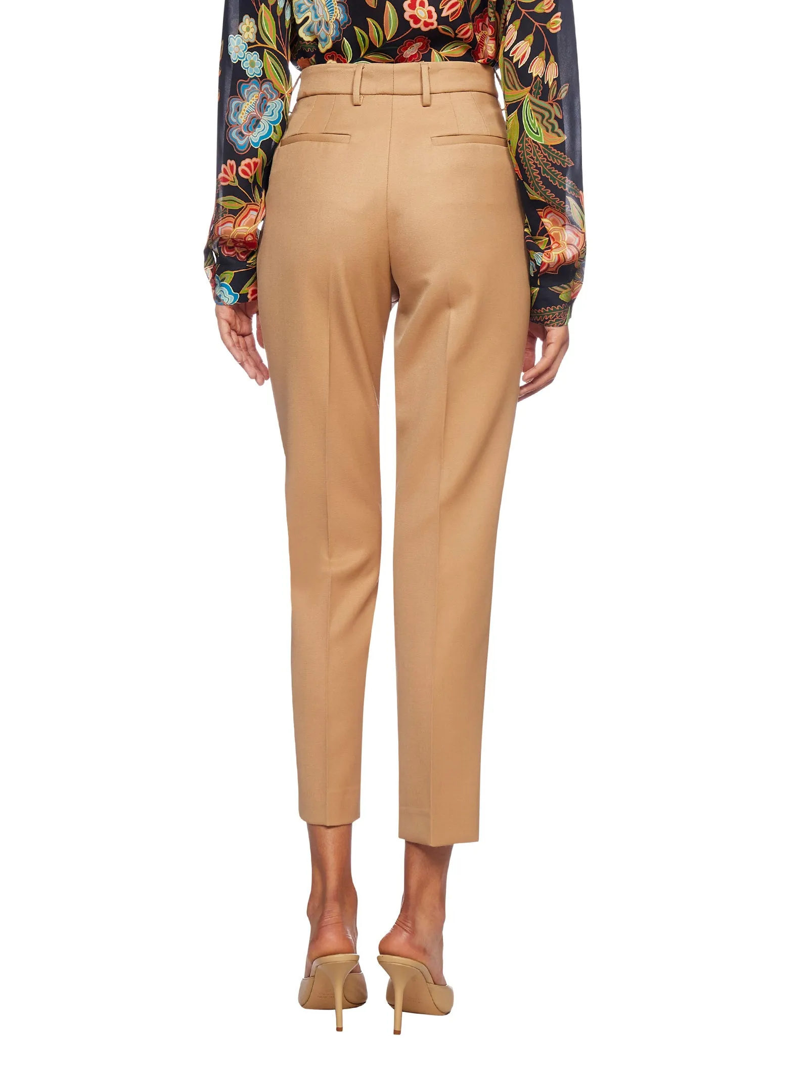 Etro Slim-Cut Cropped Pants