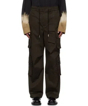 Feng Chen Wang Brown Cotton Cargo Pants