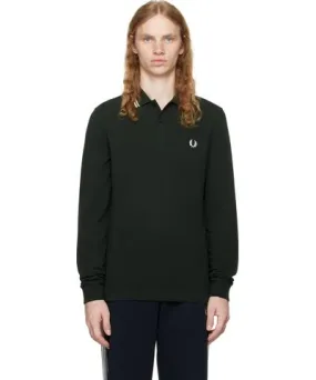 Fred Perry Green Twin Tipped Polo