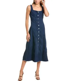 French Connection Arywode Denim Midi Dress