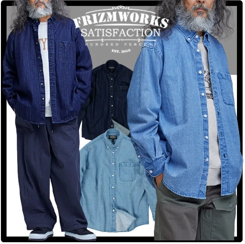 FRIZMWORKS  |Unisex Street Style Shirts