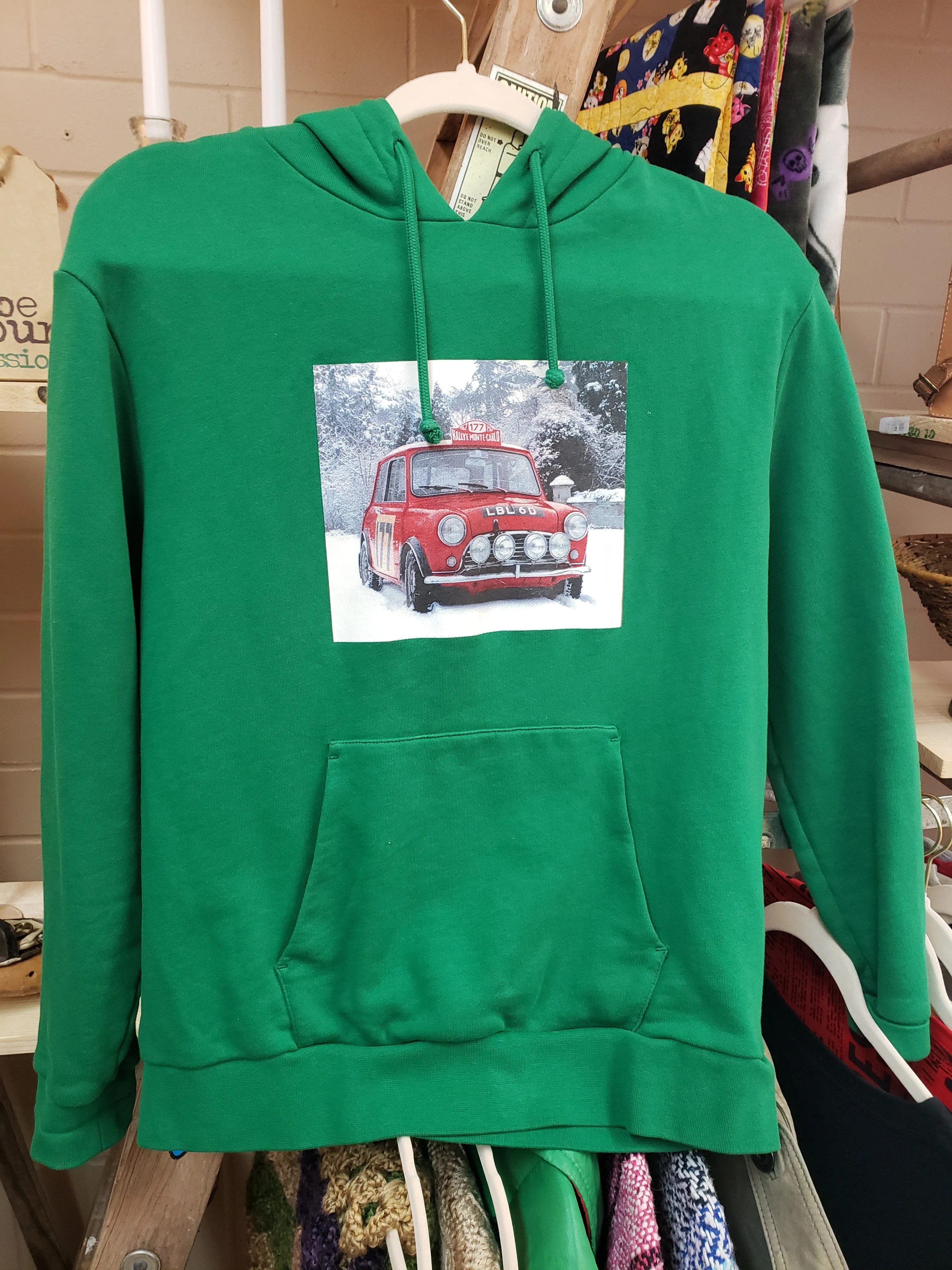 Green, Long-sleeved hoody - Rallye Monte Carlo - 177