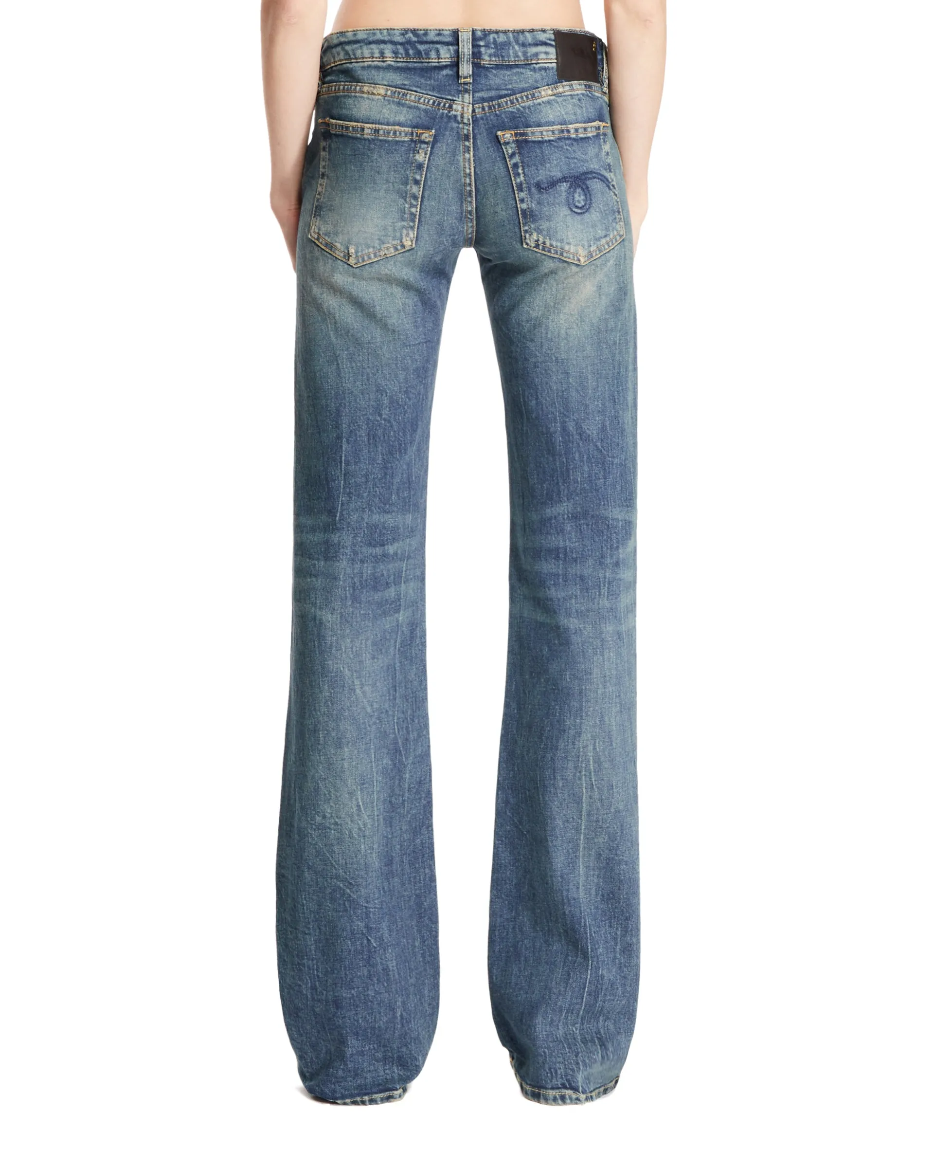 Jeans Boy Flare Blu