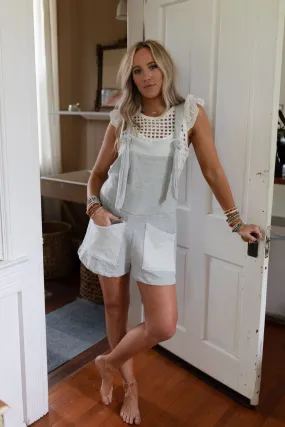 Jodi Romper - Light Gray