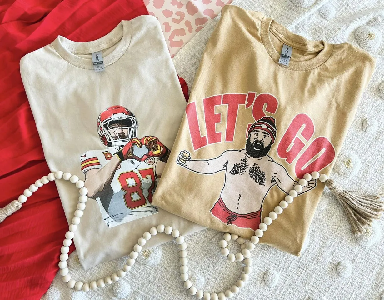 Kelce Brothers Graphic Tees