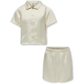 kids ONLY Birch Sarah Short Satin Nightwear Set