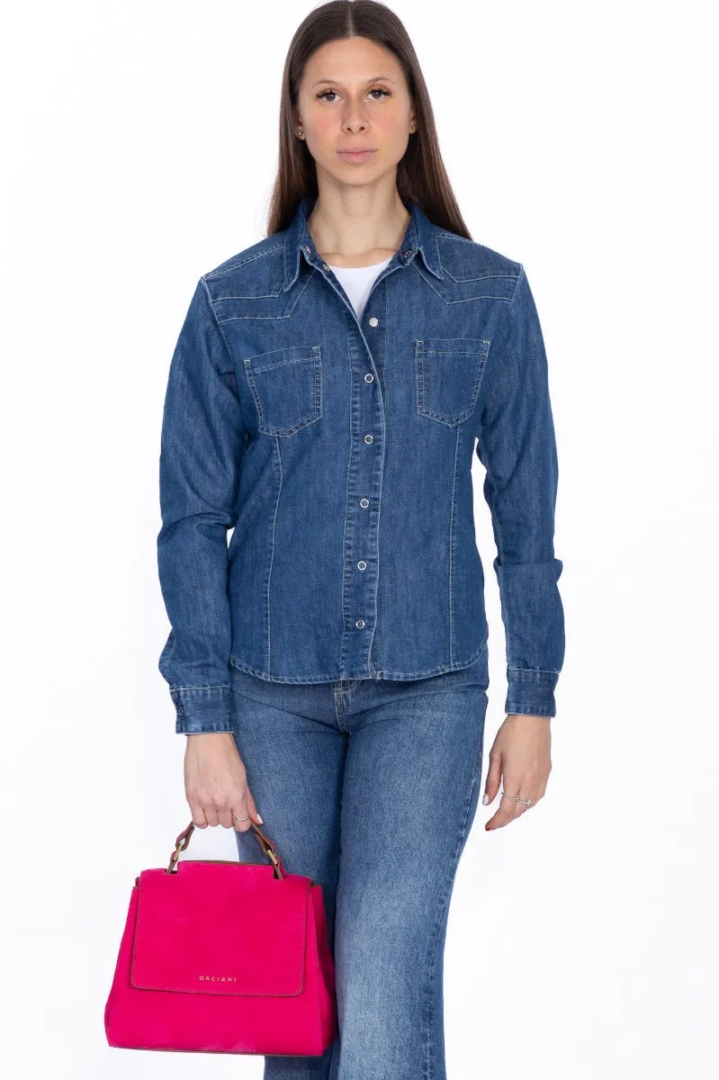 Latino' Camicia Jeans Donna