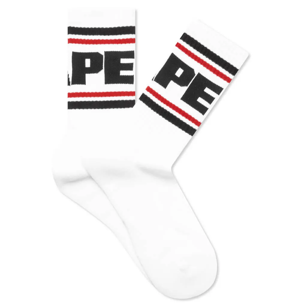 Line Socks - Black