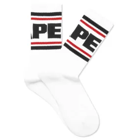 Line Socks - Black