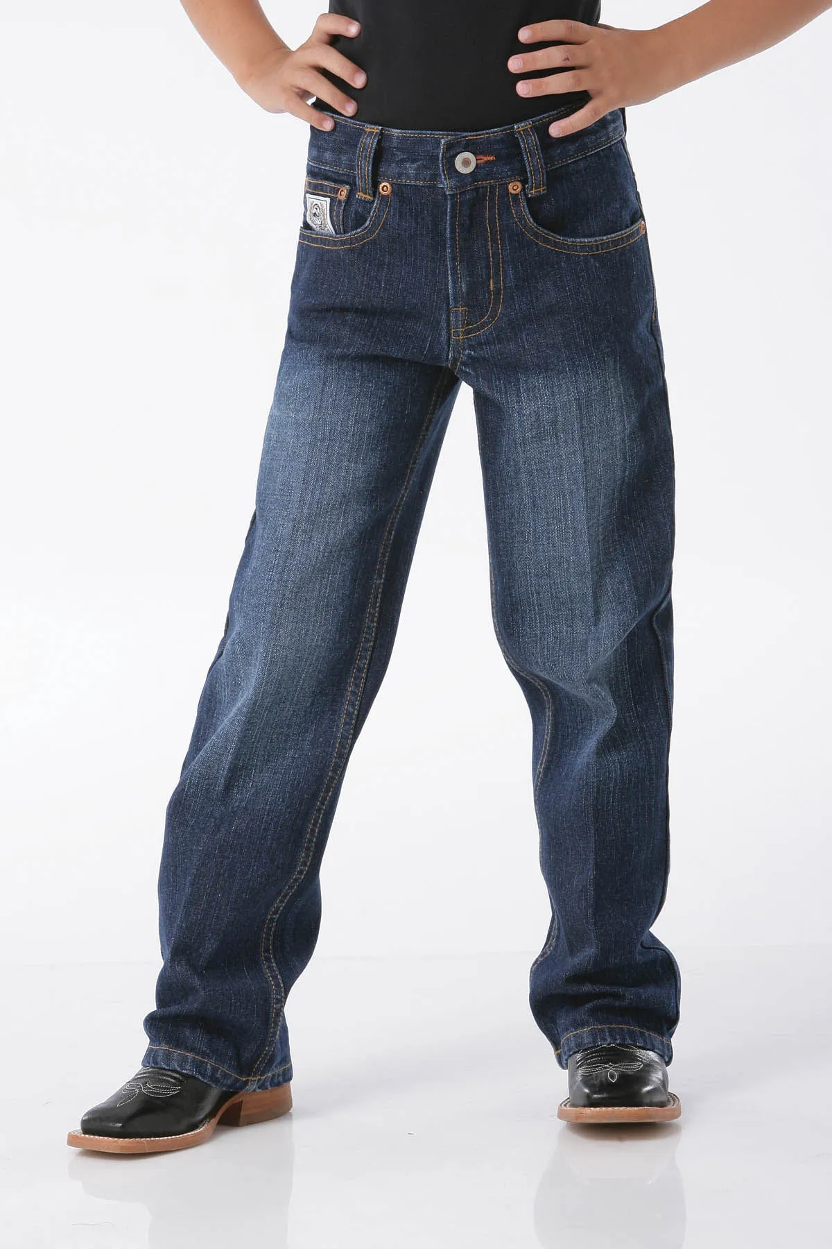 Little Boys Cinch Slim White Label Jeans