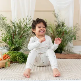 Long Sleeve Pajamas in Duck