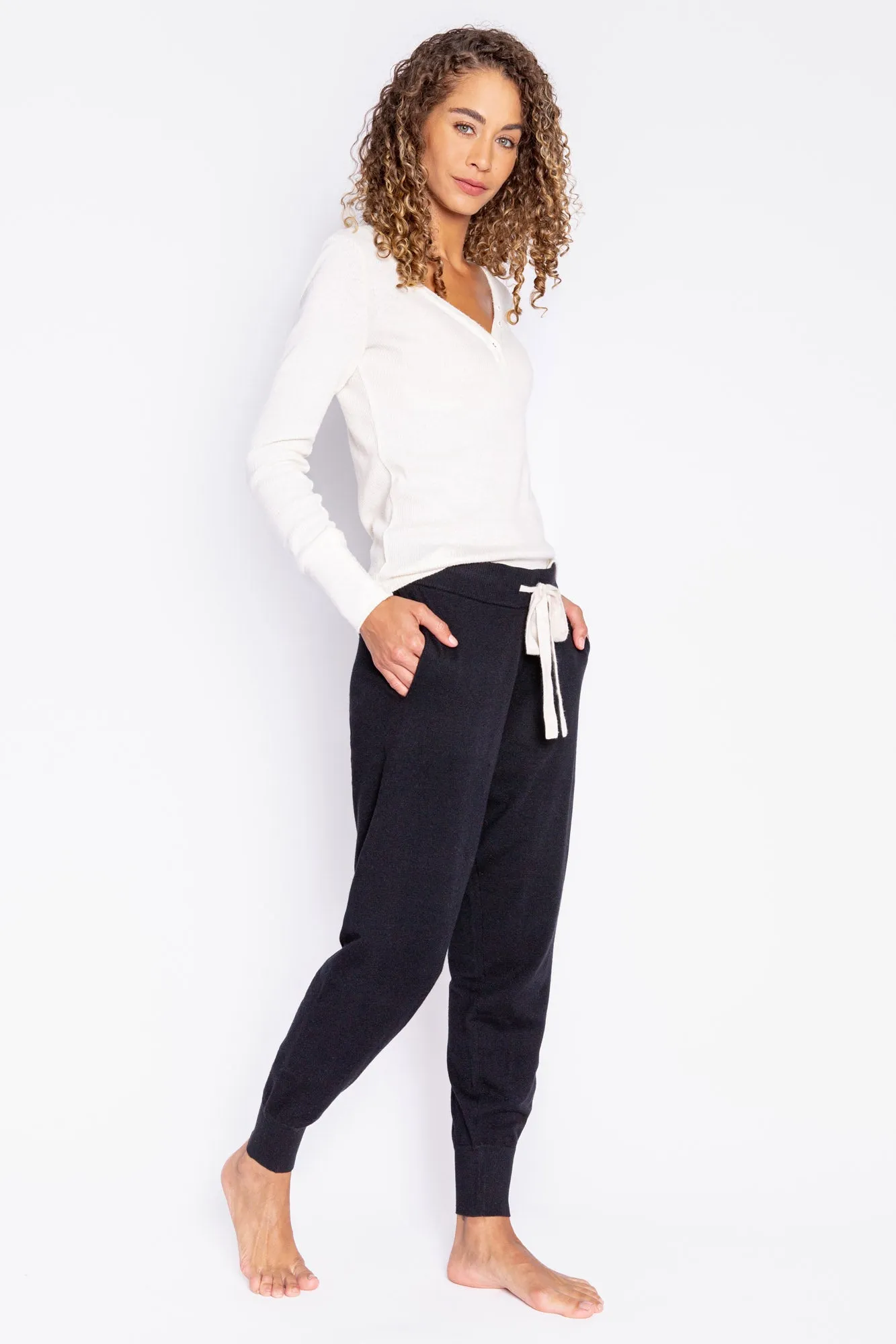 Long Sleeve Slougne Garden Banded Pant