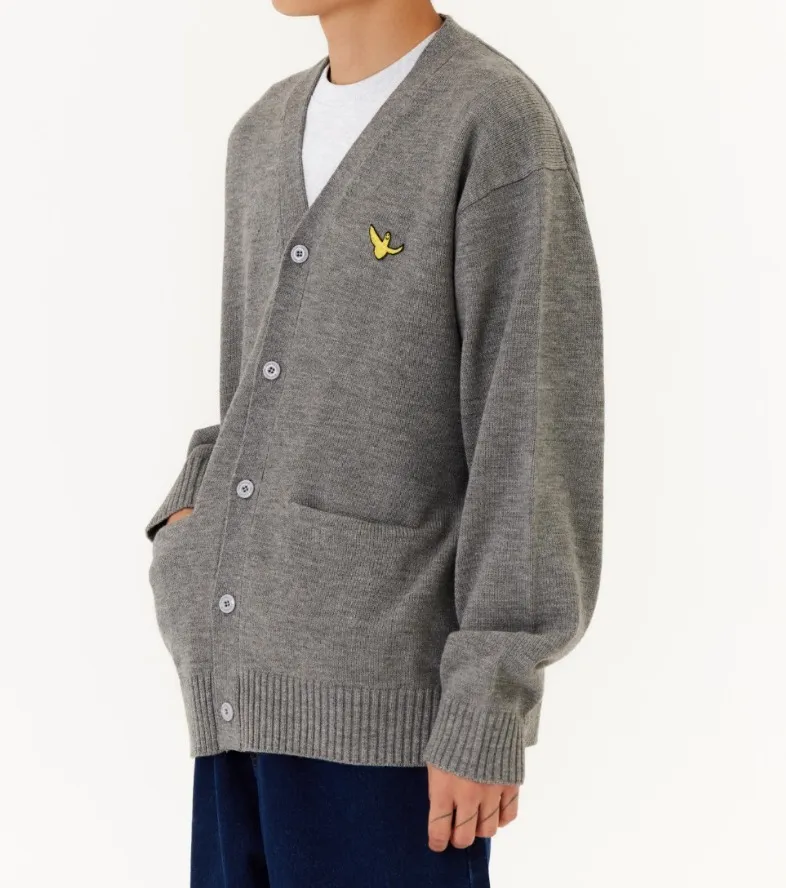 Mark Gonzales  |[MARK GONZALES] ★ANGEL WAPPEN OG V-NECK KNIT CARDIGAN