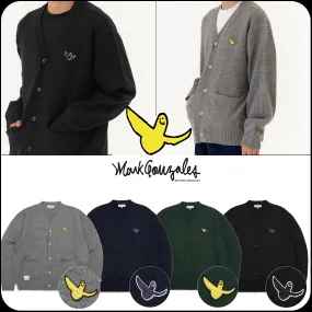 Mark Gonzales  |[MARK GONZALES] ★ANGEL WAPPEN OG V-NECK KNIT CARDIGAN