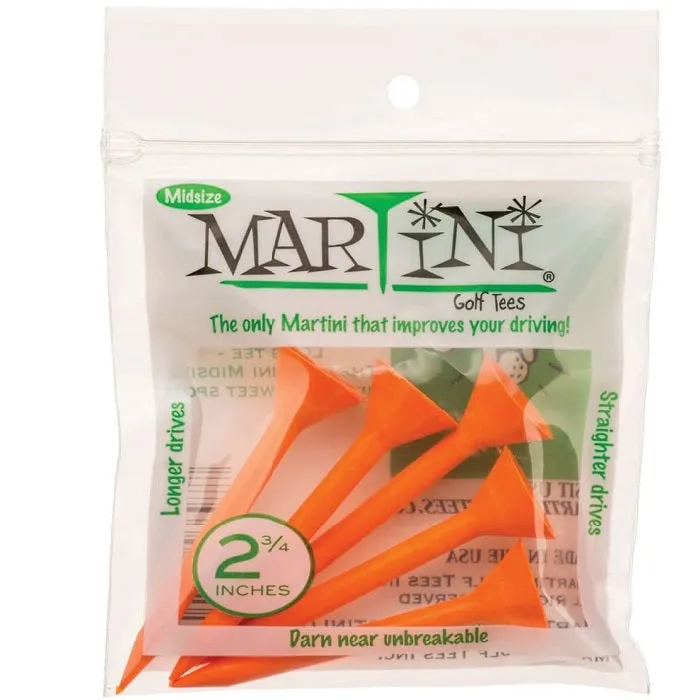 Martini Golf Tees 2.75 Midsize - 5 pack