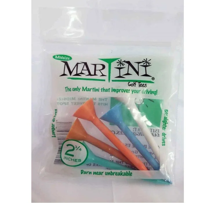 Martini Golf Tees 2.75 Midsize - 5 pack