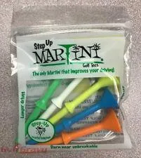 Martini Step Up Tees 3 1/4 Pack of 5 Tees