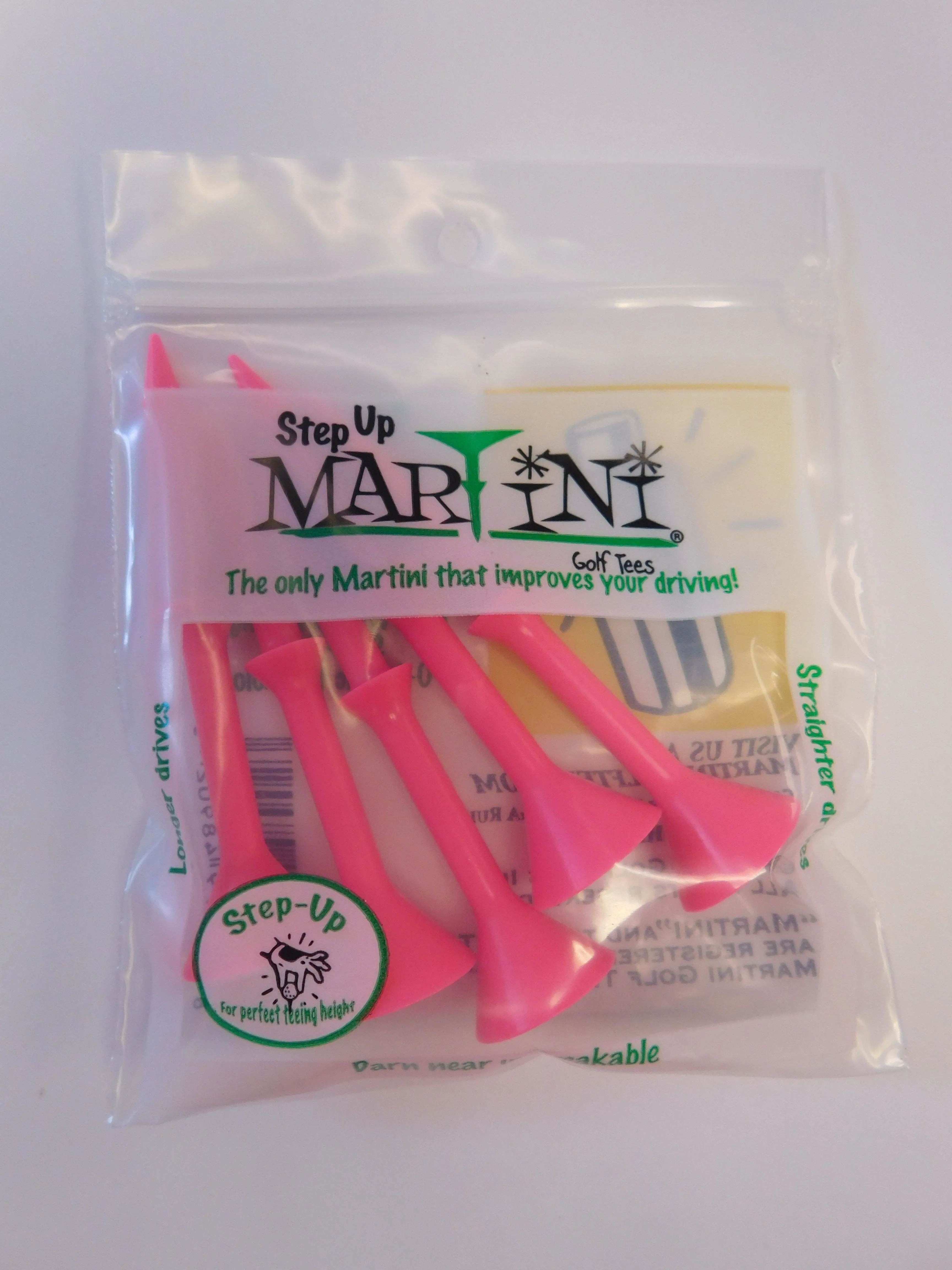 Martini Step Up Tees 3 1/4 Pack of 5 Tees