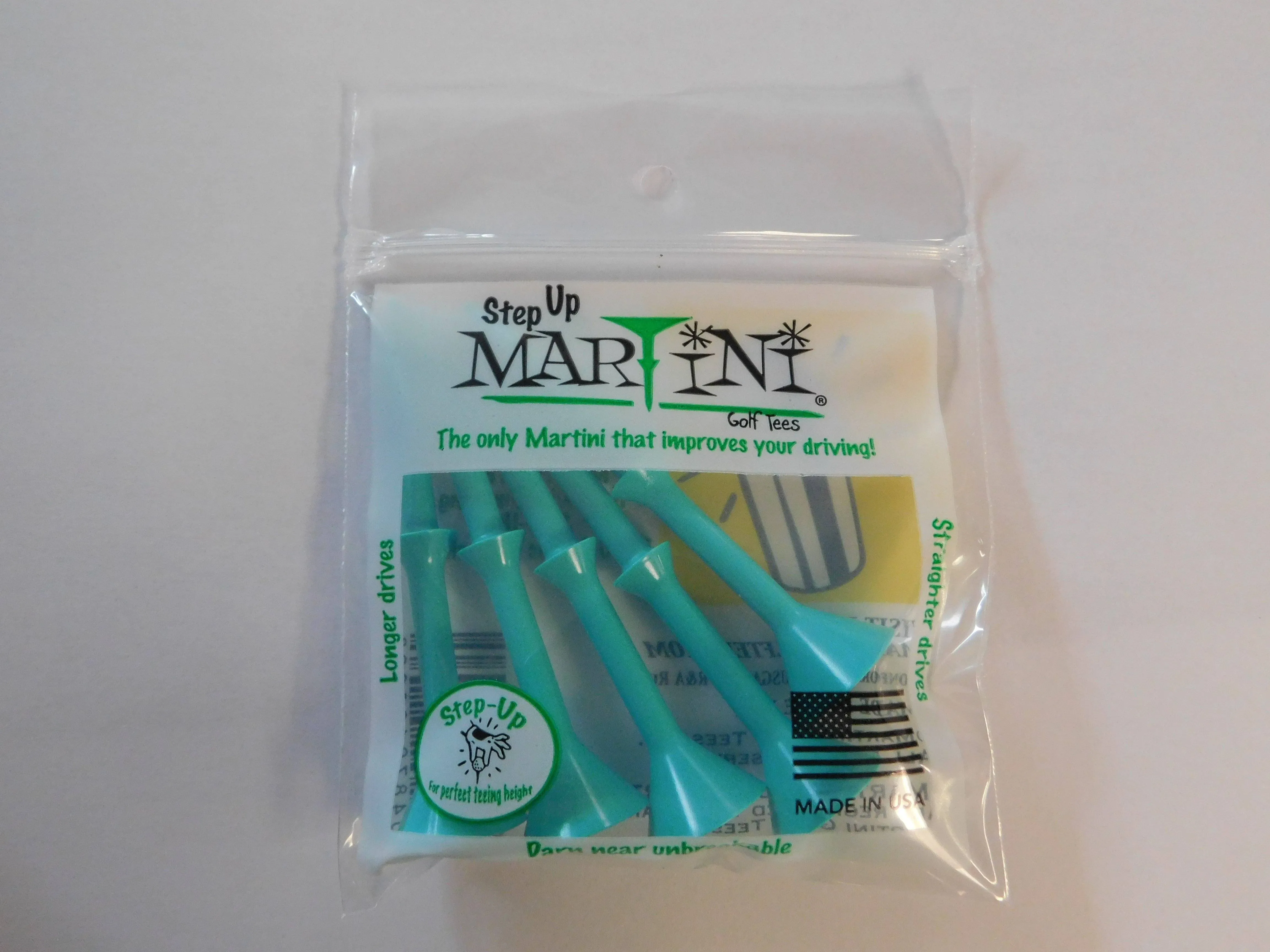 Martini Step Up Tees 3 1/4 Pack of 5 Tees