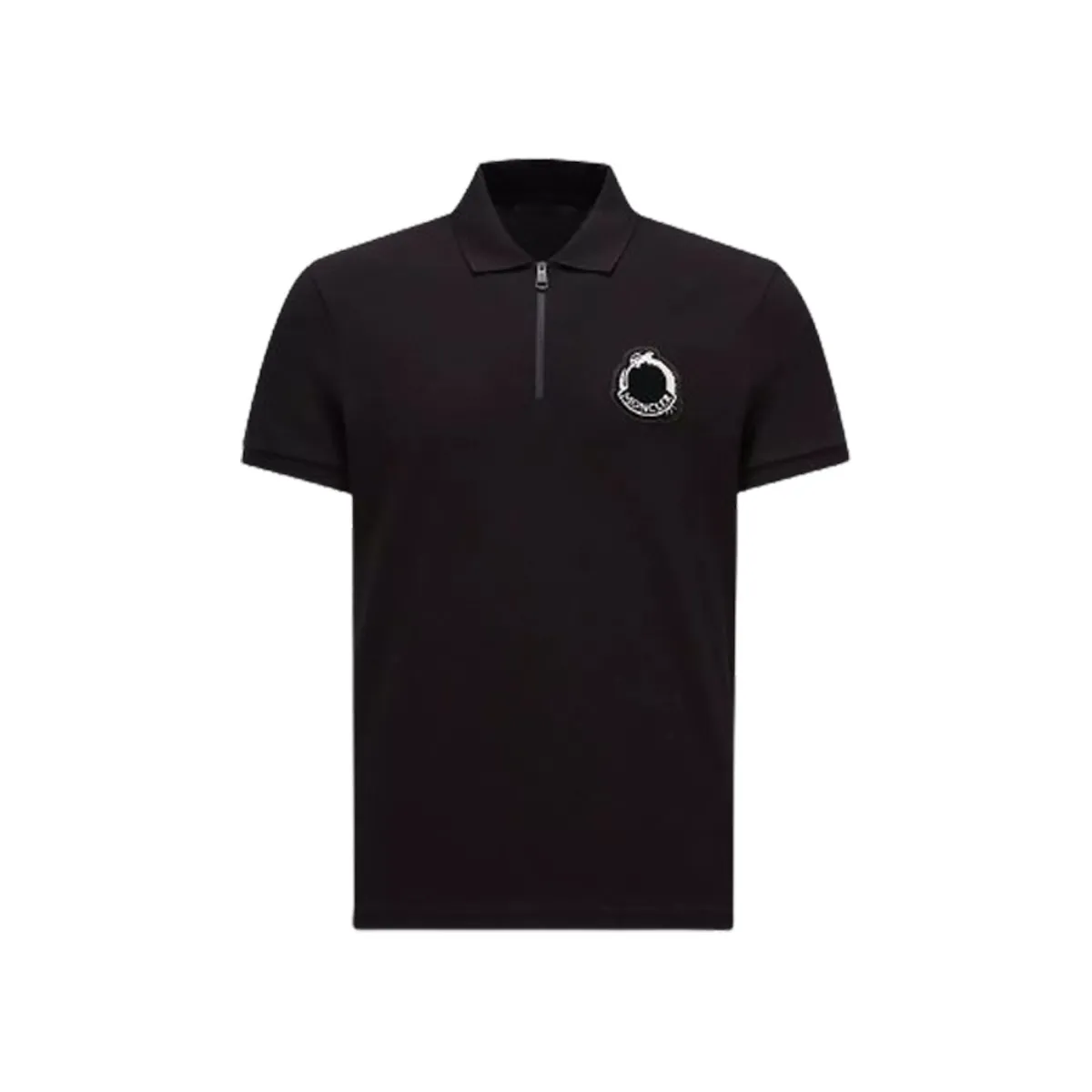 MONCLER  |Blended Fabrics Plain Cotton Short Sleeves Logo