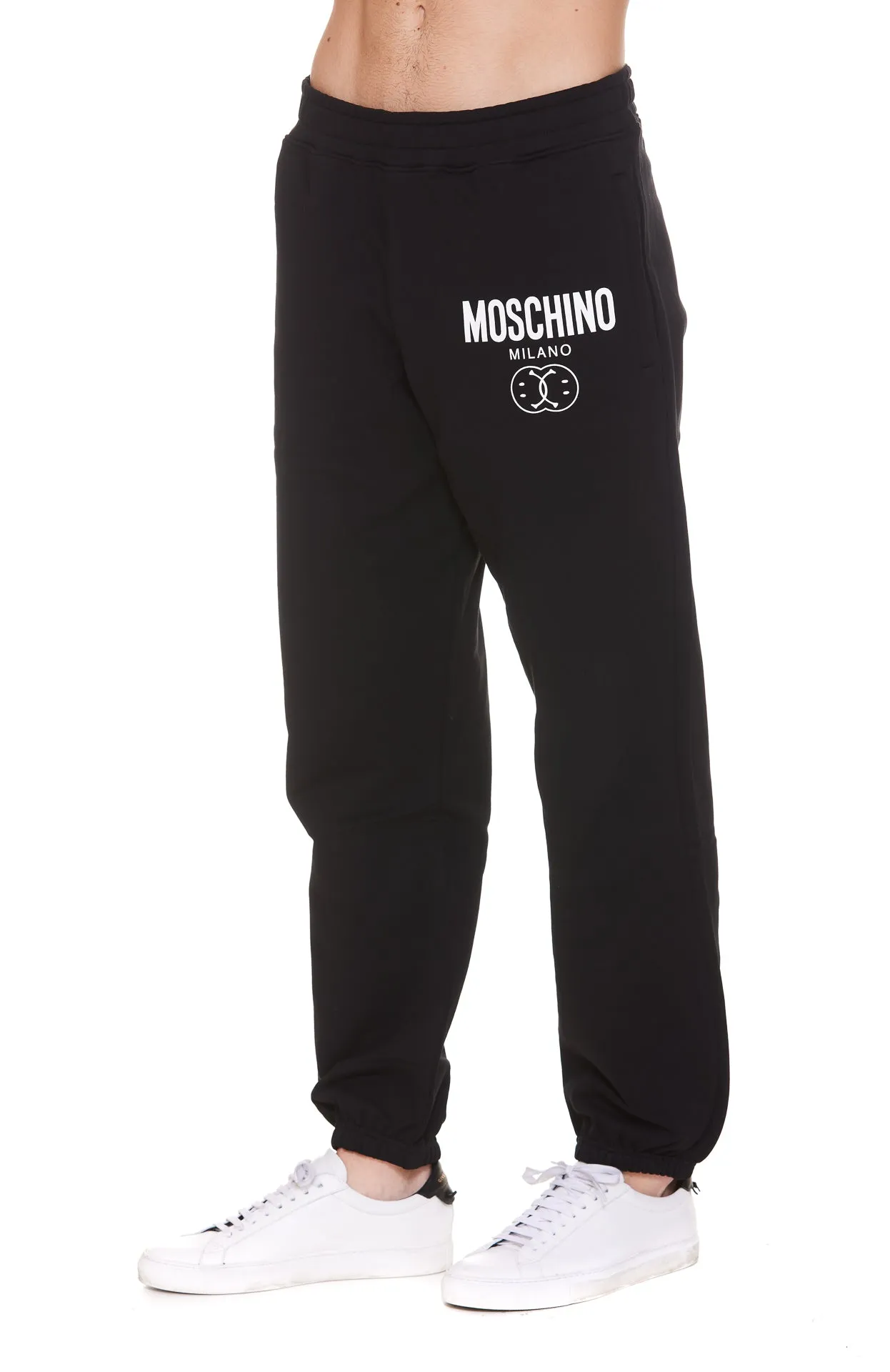 Moschino Logo-Print Track Pants