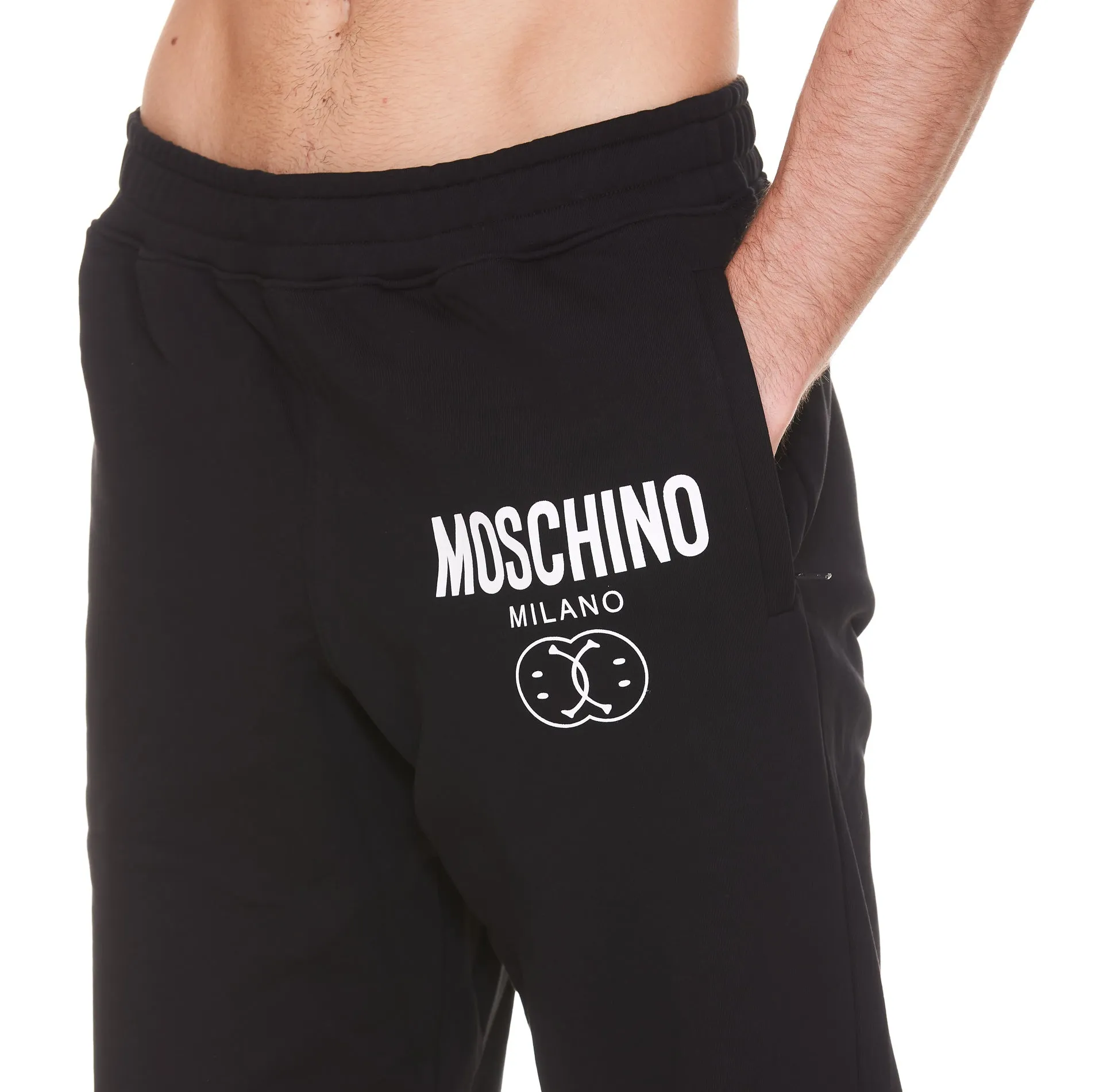 Moschino Logo-Print Track Pants